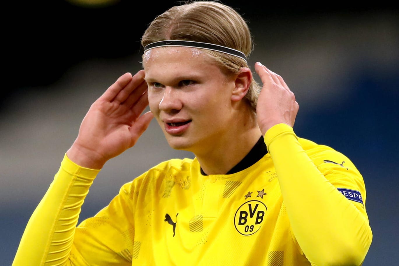 Erling Haaland: Der BVB-Stürmer erzielte in dieser Champions-League-Saison bislang 10 Tore in sieben Partien.