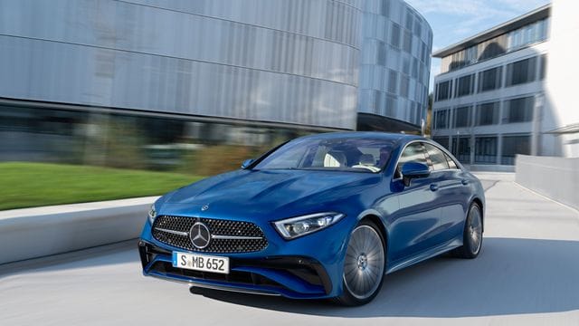 Mercedes CLS: Die Höchstgeschwindigkeit des viertürigen Coupés beziffert Mercedes mit 250 km/h.