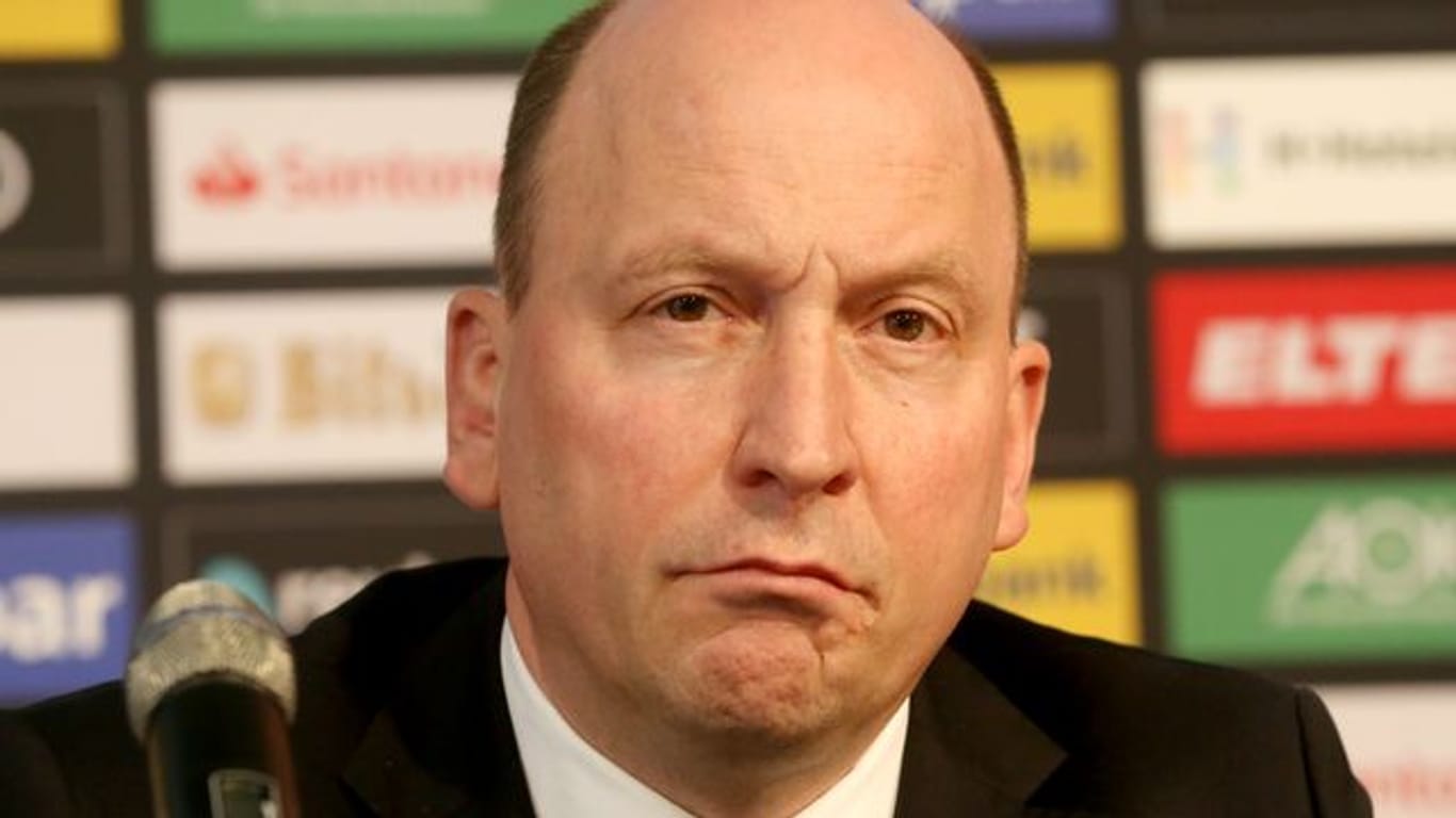 Borussia-Geschäftsführer Stephan Schippers wertete den verhältnismäßig geringen Verlust in der Corona-Krise als Erfolg.