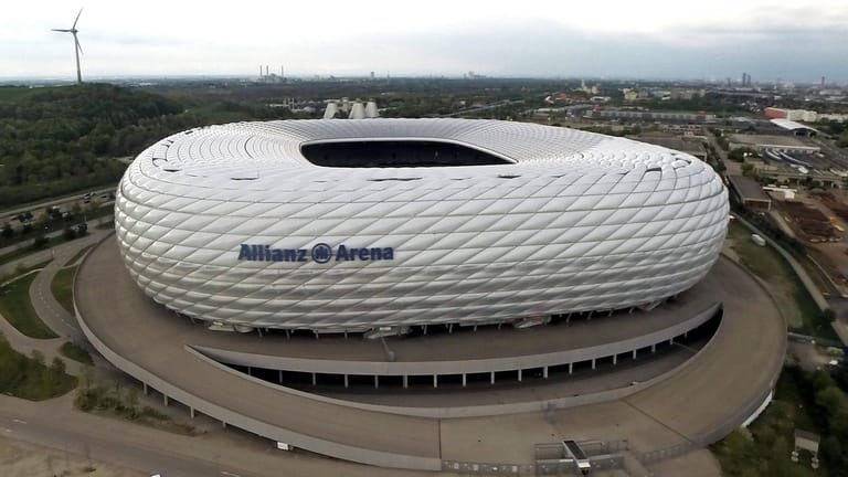 Die Allianz Arena: Hier sollen im Sommer EM-Spiele stattfinden.