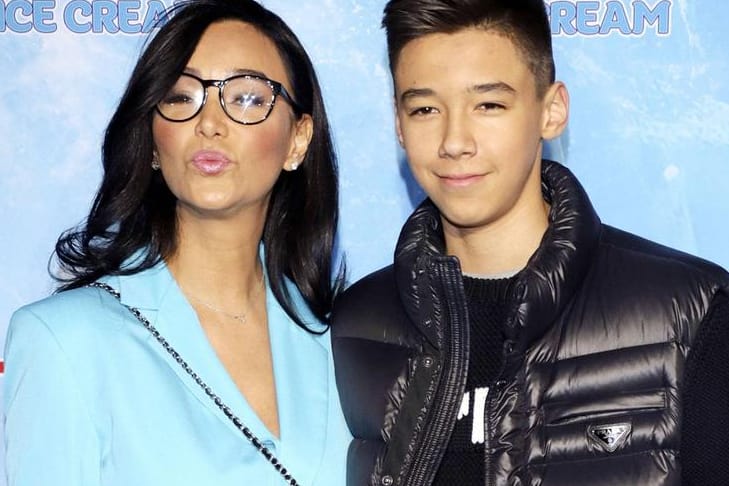 Verona Pooth mit Sohn San Diego Pooth: Die Entertainerin zeigt sich schon immer mit ihren Kindern bei Veranstaltungen.