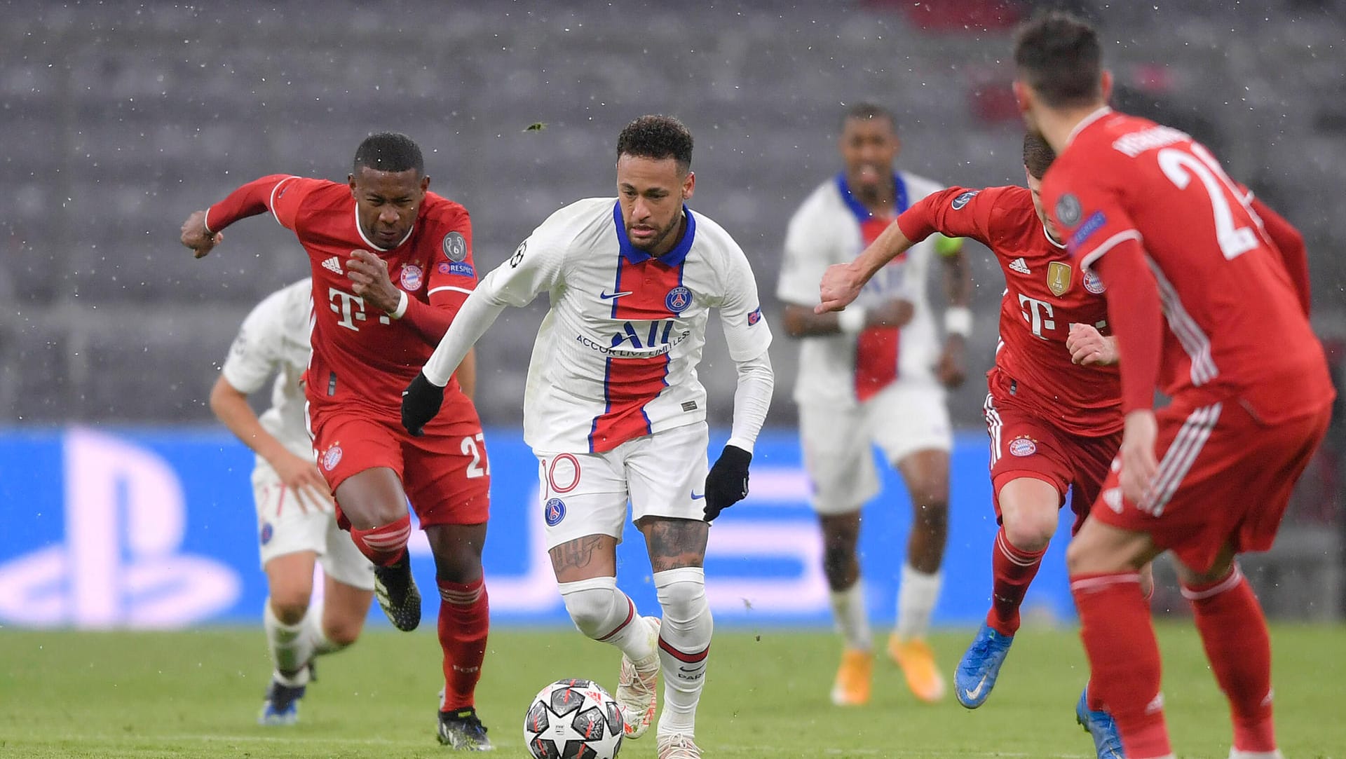 Bayern München gegen PSG: Im Viertelfinal-Hinspiel mussten sich Alaba und Co. mit einer 3:2-Niederlage geschlagen geben.