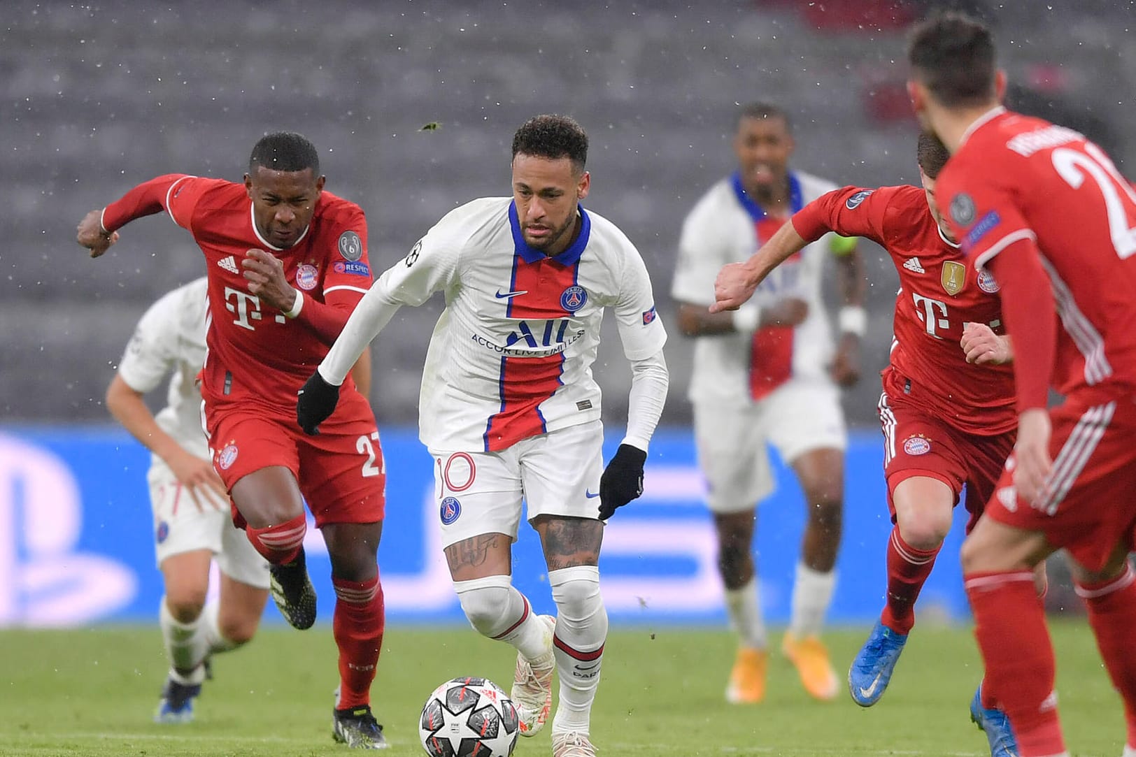 Bayern München gegen PSG: Im Viertelfinal-Hinspiel mussten sich Alaba und Co. mit einer 3:2-Niederlage geschlagen geben.