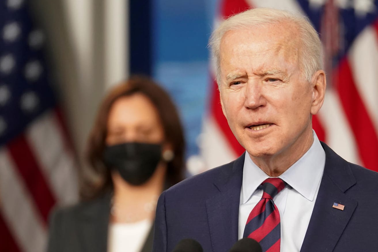 US-Präsident Joe Biden: Er spricht sich für ein strengeres Waffengesetz aus, um Geisterwaffen aus dem Verkehr zu ziehen.