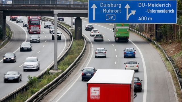 Autobahn A59 wird gesperrt Autobahn A59 wird gesperrt