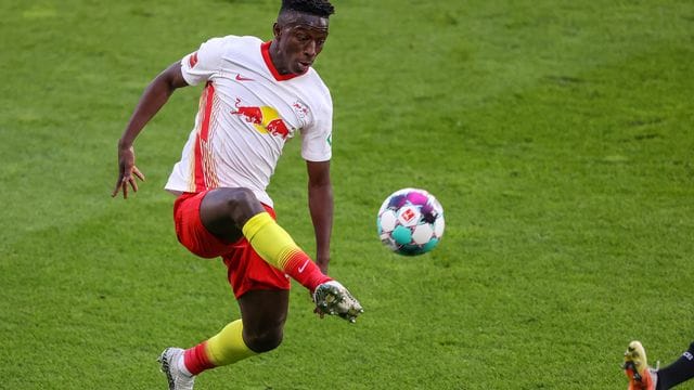 Hat mit RB Leipzig noch einige Ziele: Amadou Haidara. Hat mit RB Leipzig noch einige Ziele: Amadou Haidara.