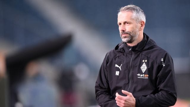 Muss weiter auf Nationalspieler Jonas Hofmann verzichten: Gladbach-Coach Marco Rose. Muss weiter auf Nationalspieler Jonas Hofmann verzichten: Gladbach-Coach Marco Rose.