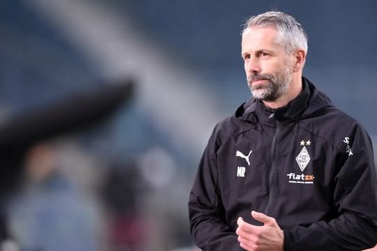 Muss weiter auf Nationalspieler Jonas Hofmann verzichten: Gladbach-Coach Marco Rose.