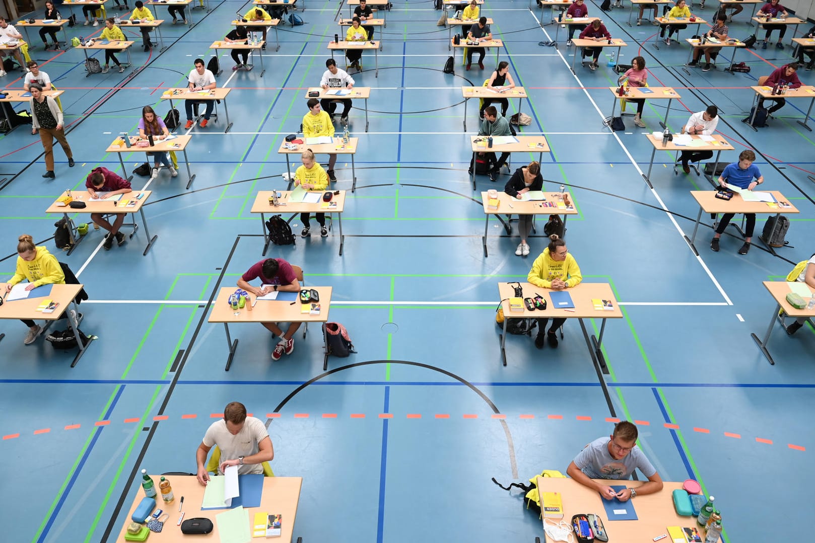 Abiturprüfungen in Baden-Württemberg in Mai 2020: Ähnliche Bilder könnte es dieses Jahr erneut geben.