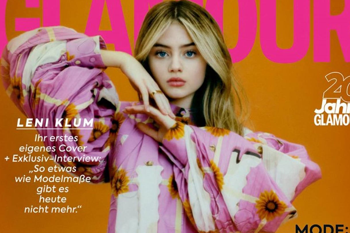 Leni Klum: Sie ziert das Cover des Magazins "Glamour", das gerade sein 20-jähriges Jubiläum feiert.