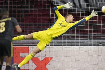 Kjel Scherpen: Kassierte einen bitteren Gegentreffer gegen die Roma.