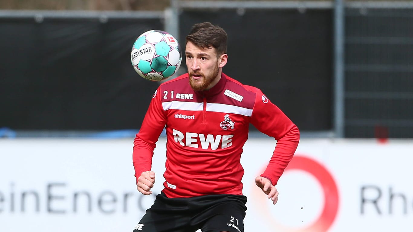 Salih Özcan beim Training: Der Vertrag des Kölner Eigengewächses läuft nach dieser Saison aus.