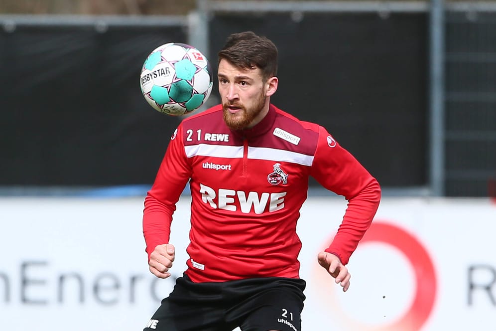 Salih Özcan beim Training: Der Vertrag des Kölner Eigengewächses läuft nach dieser Saison aus.