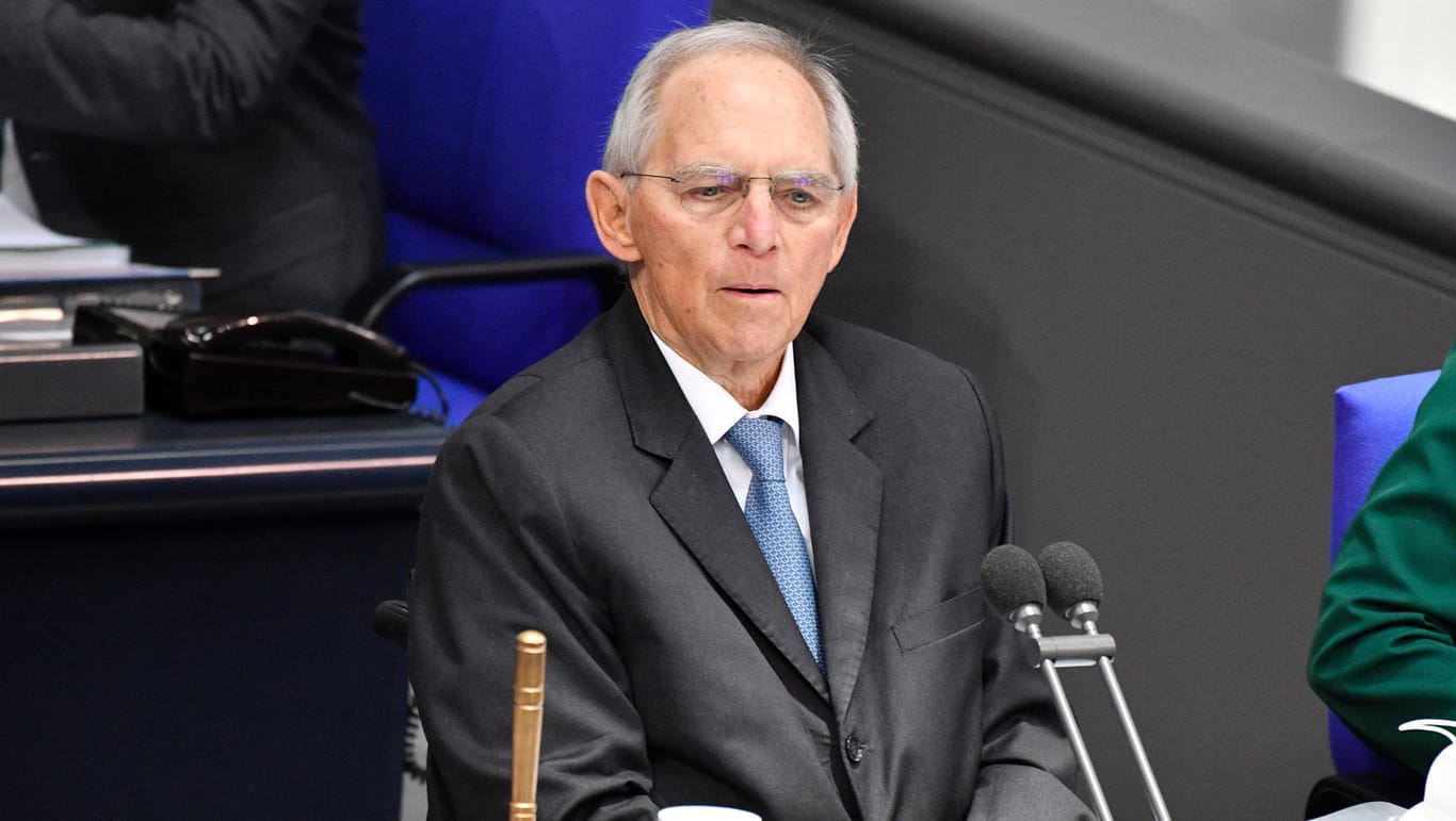 Wolfgang Schäuble: Er sagte zu einer möglichen Änderung des Infektionsschutzgesetzes, dass es nun auch schnell gehen könne.
