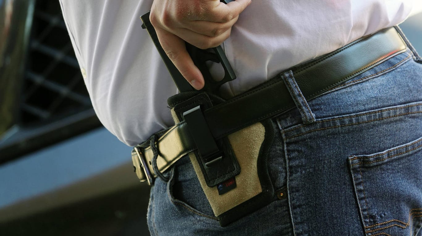 Tragen einer Waffe: Dafür brauchen Bürger im US-Bundesstaat Tennessee bald keine Genehmigung mehr.