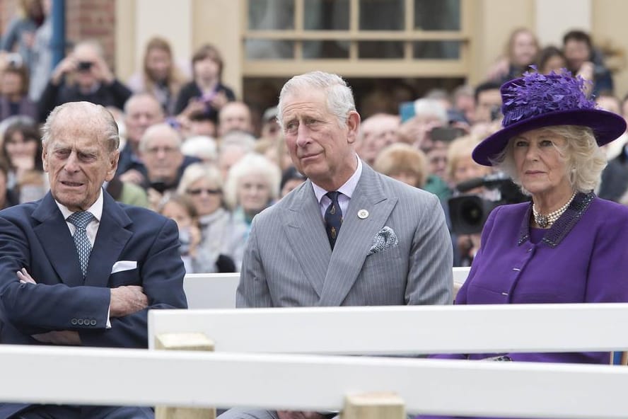 Philip, Charles und Camilla: Hier bei einem Termin im Oktober 2016.
