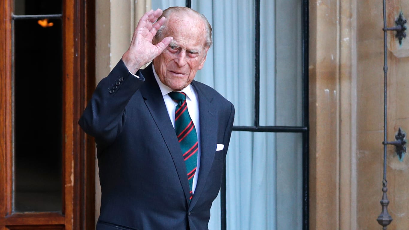22. Juli 2020: Prinz Philip bei einer Übergabezeremonie in Windsor Castle.