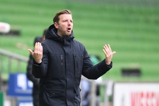 Florian Kohfeldt und seine Werderaner treffen in diesem Monat gleich zweimal auf RB Leipzig.