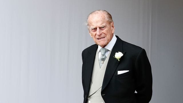 Der britische Prinz Philip in der St. Der britische Prinz Philip in der St.