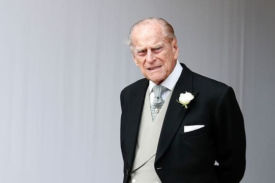 Der britische Prinz Philip in der St.