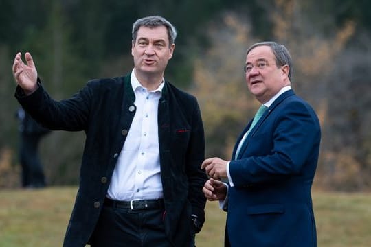 Wer wird es: Markus Söder oder Armin Laschet?.