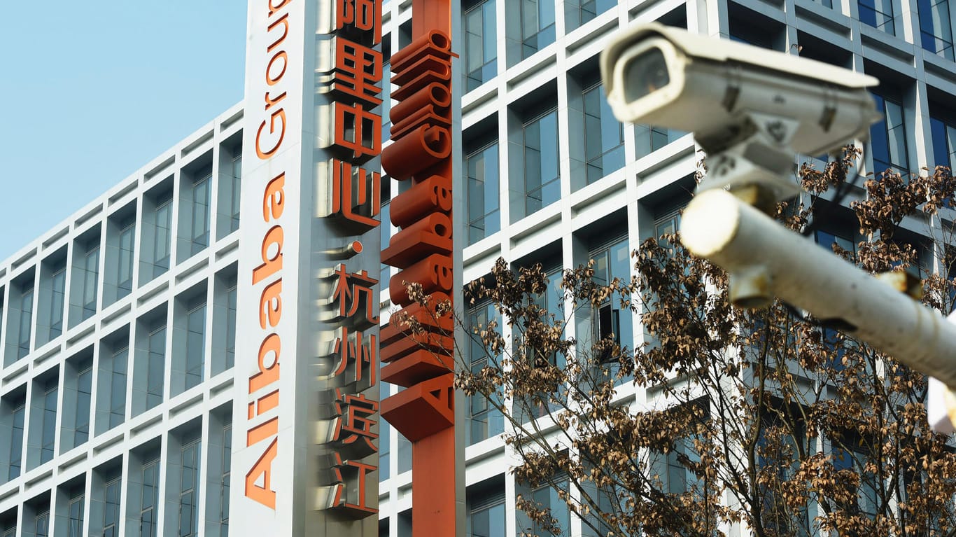 Der chinesische Amazon-Konkurrent Alibaba: China hat nun eine Milliardenstrafe verhängt