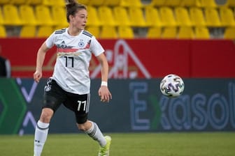 Wurde vor dem DFB-Testspiel in Wiesbaden positiv auf Corona getestet: Felicitas Rauch.