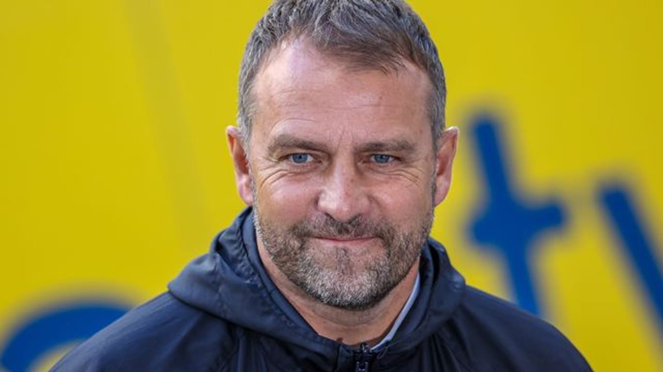 Münchens Trainer Hans-Dieter "Hansi" Flick