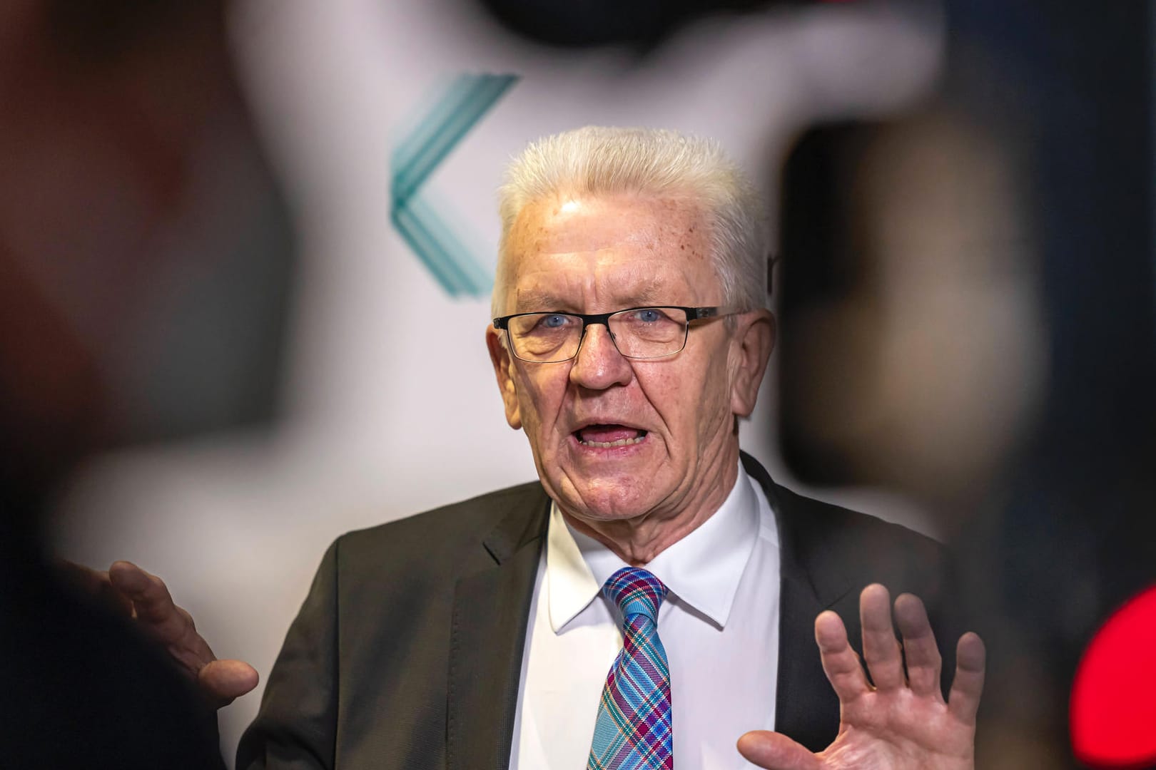 Baden-Württembergs Ministerpräsident Winfried Kretschmann: Er hat sich als erster Länderchef mit Astrazeneca impfen lassen.