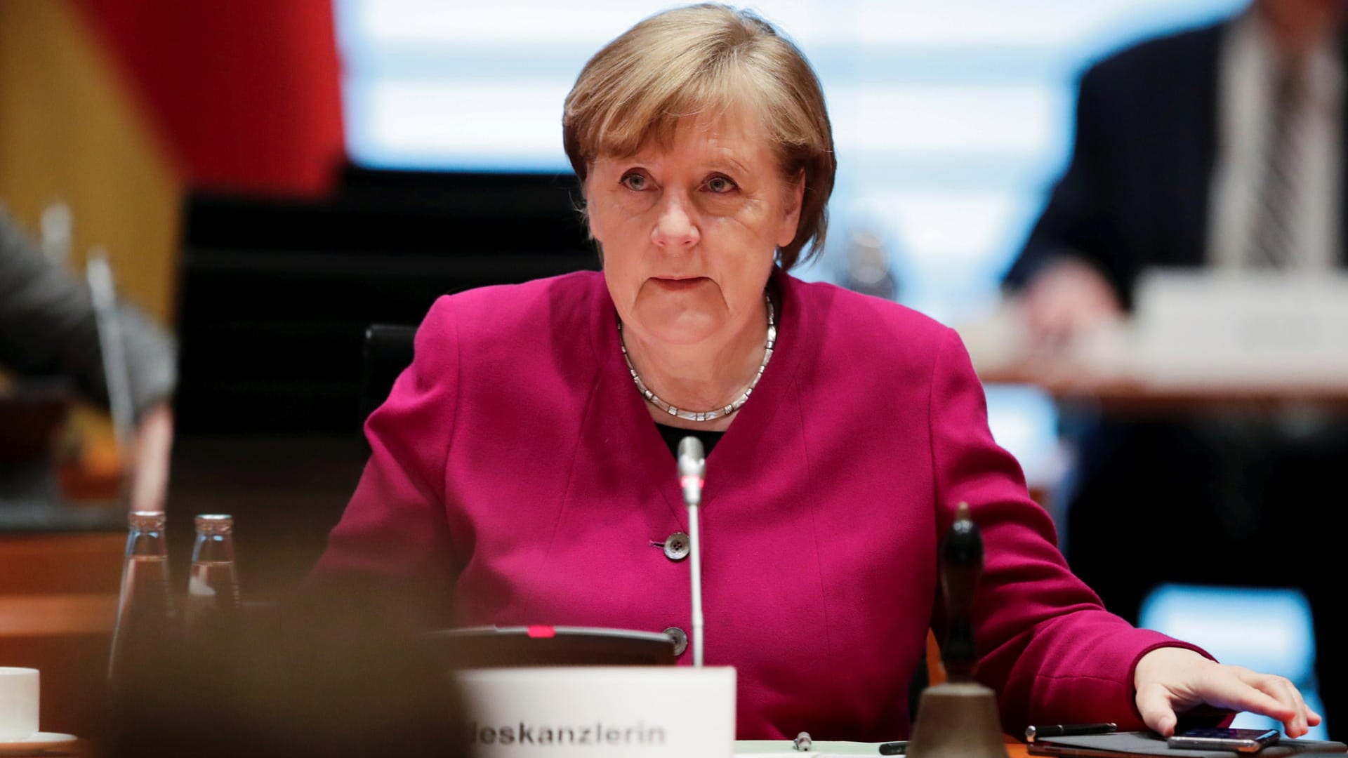 Kanzlerin Angela Merkel: Sie drängt auf einheitliche Corona-Regeln bei hohen Inzidenzen in ganz Deutschland. Kanzlerin Angela Merkel: Sie drängt auf einheitliche Corona-Regeln bei hohen Inzidenzen in ganz Deutschland.