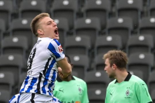Sorgte nicht nur wegen seines Tores gegen Gladbach für Aufregung bei Hertha: Santiago Ascacibar.
