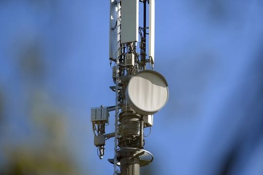 Ein Mobilfunk-Sendemast.