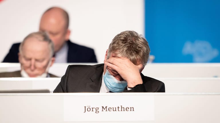 Jörg Meuthen, AfD-Bundessprecher: Höcke und Chrupalla kritisieren ihn scharf.