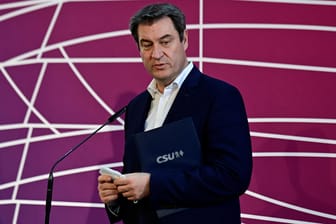 CSU-Vorsitzender Markus Söder: Der bayerische Ministerpräsident hat sich um die Kanzlerkandidatur der union beworben.