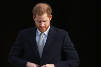 Prinz Harry nimmt am Samstag an der Beerdigung von Prinz Philip teil.