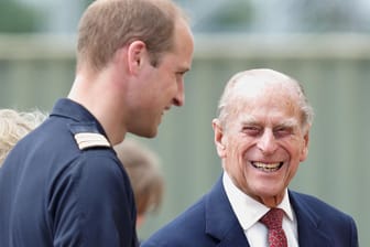 Prinz William und Prinz Philip im Juli 2016: Nun teilt der Herzog von Cambridge rührende Worte zum Tod seines Opas.