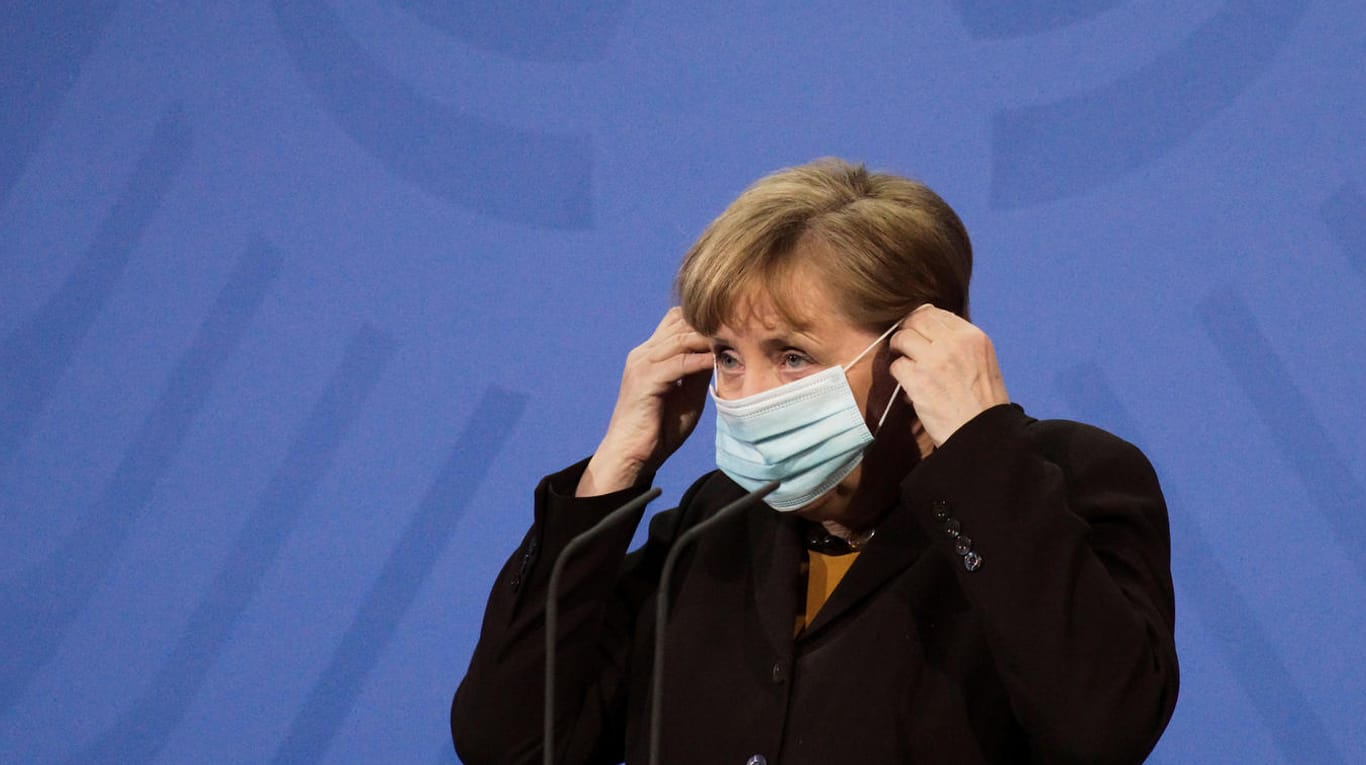 Bundeskanzlerin Angela Merkel (CDU): Die große Mehrheit der Deutschen befürwortet ihren Vorstoß in der Corona-Politik.