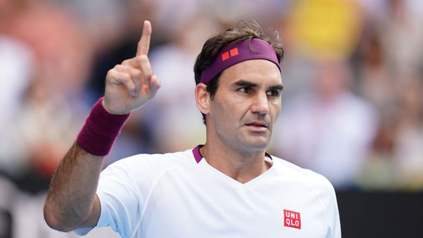 Steht nicht auf der Meldeliste für das Masters in Rom: Roger Federer.