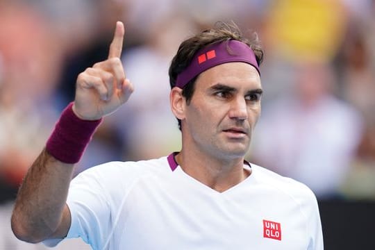 Steht nicht auf der Meldeliste für das Masters in Rom: Roger Federer.