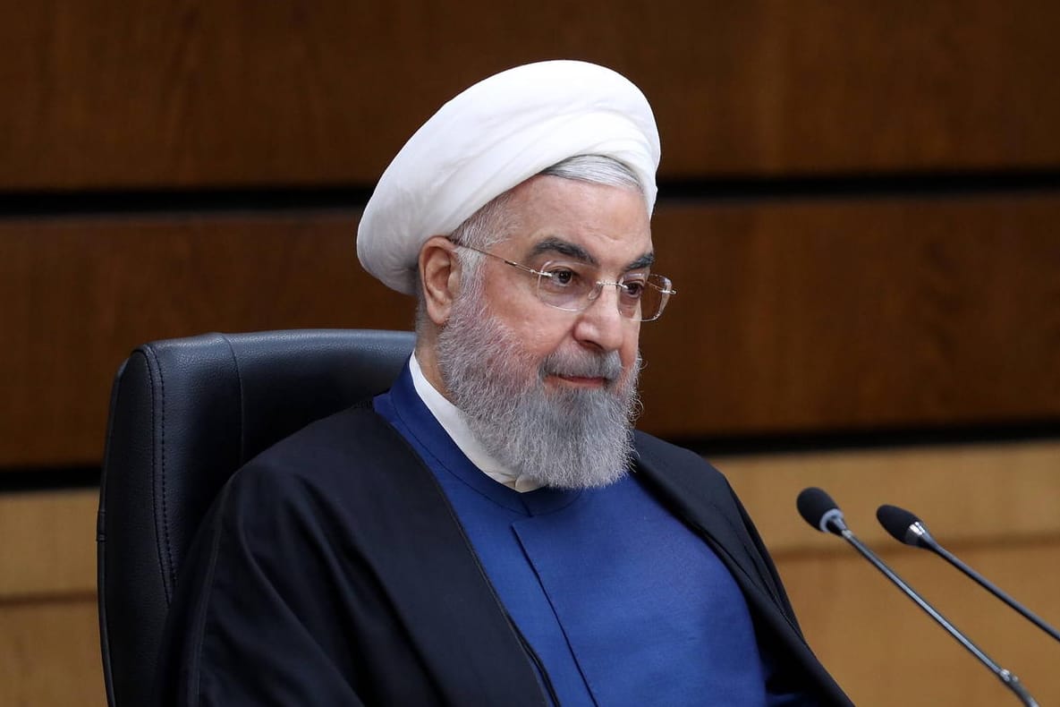 Hassan Rouhani, iranischer Präsident: Von den Strafmaßnahmen sind acht Einzelpersonen und drei Haftanstalten betroffen.