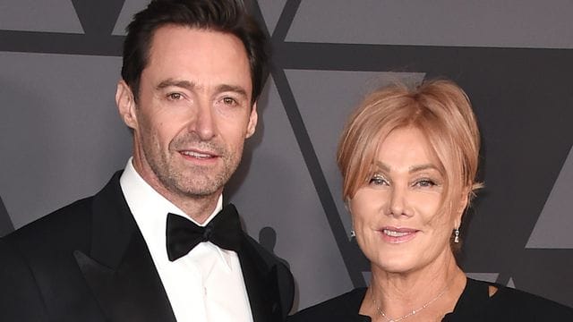 Hugh Jackman und seine Frau Deborra-Lee Furness (2017).