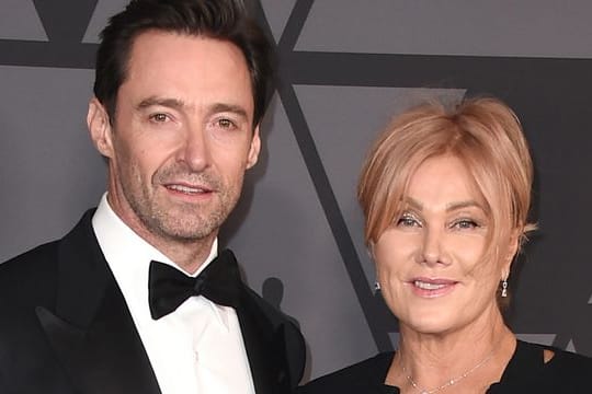 Hugh Jackman und seine Frau Deborra-Lee Furness (2017).