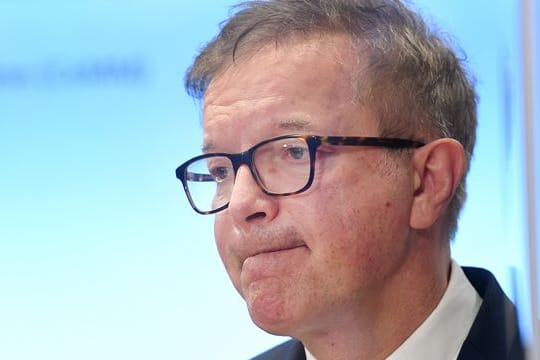 Der österreichische Gesundheitsminister Rudolf Anschober während einer Pressekonferenz in Wien.