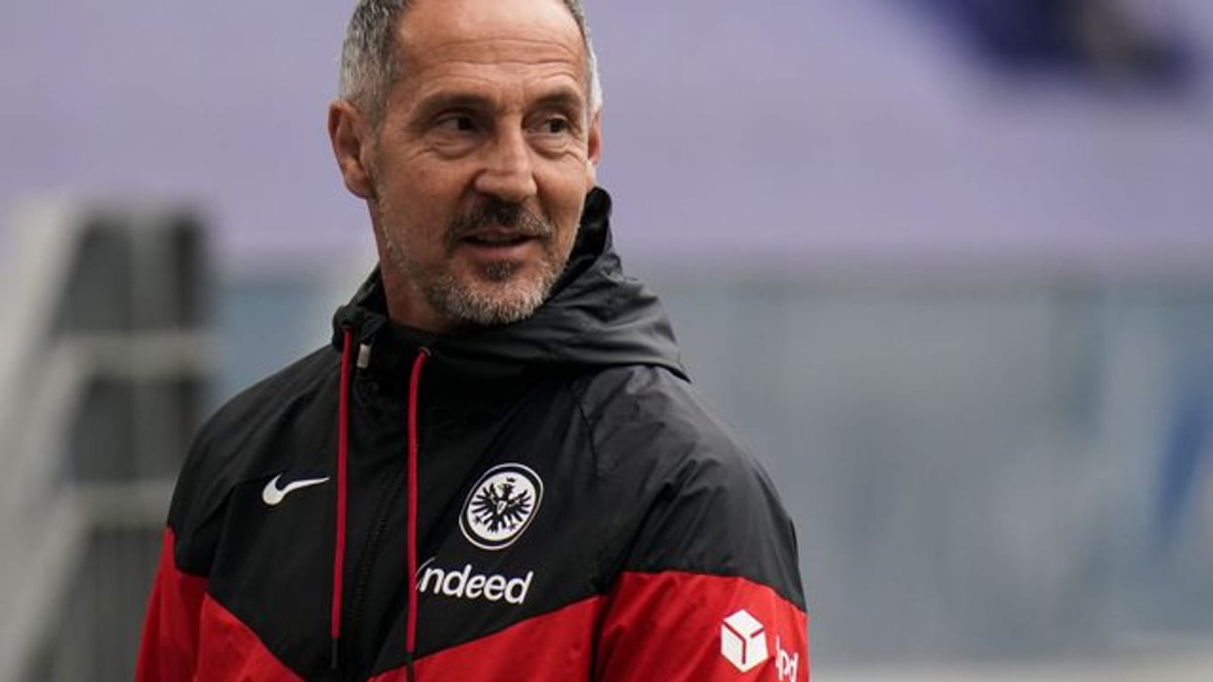 Wechselt von Eintracht Frankfurt zu Borussia Mönchengladbach: Trainer Adi Hütter.