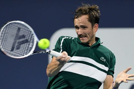 Wurde positiv auf das Coronavirus getestet: Tennis-Ass Daniil Medwedew.