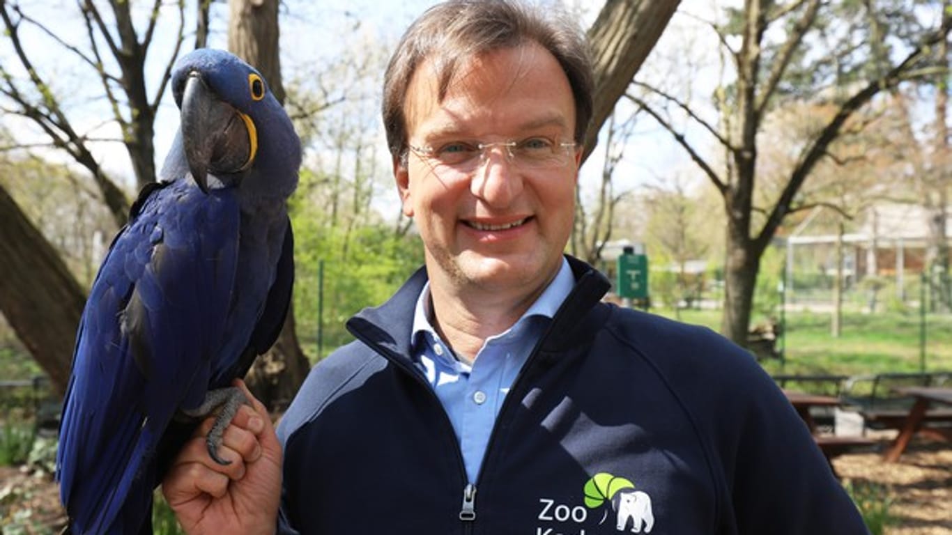 Matthias Reinschmidt, Zoodirektor in Karlsruhe: Er hat sich in einem offenen Brief für die Öffnung des Zoos ausgesprochen.