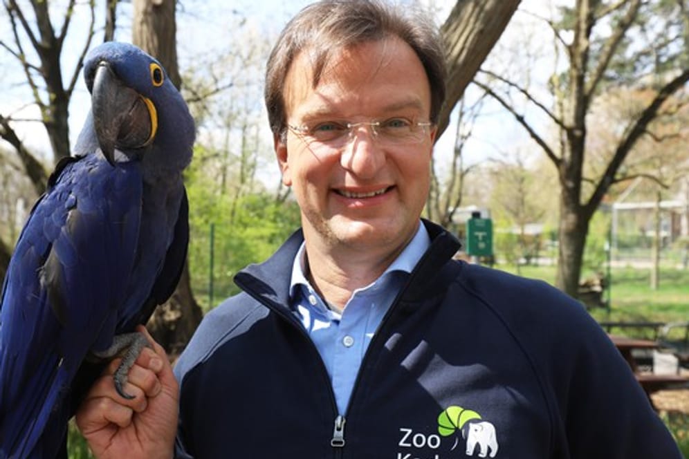 Matthias Reinschmidt, Zoodirektor in Karlsruhe: Er hat sich in einem offenen Brief für die Öffnung des Zoos ausgesprochen.
