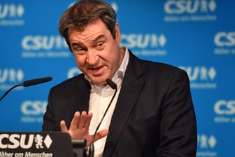 Markus Söder: Der bayerische Ministerpräsident konnte in der Fraktionssitzung der Union viele Abgeordnete überzeugen.