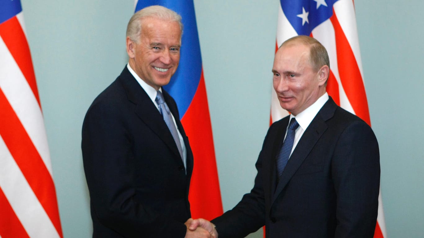Joe Biden und Wladimir Putin: Bei diesem Treffen 2011 war Biden noch Vizepräsident unter Barack Obama.