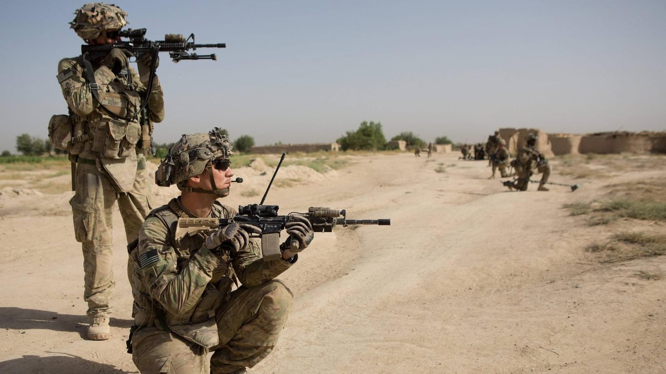 Soldaten in Afghanistan 2012: Die US-Truppen sollen bis September abgezogen sein.